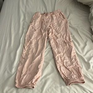 Pink Gap Kids Pull-On Cargo Joggers